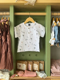 Boy 2pcs Olive Short Set front