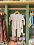 BabyGirl Pink Flower Onesie - image 1