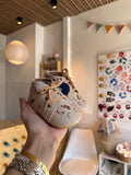BabyGirl Beige Flowers Shoes