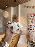 BabyBoy White Sandals