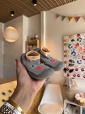 BabyBoy Walking Shoes Dark Grey
