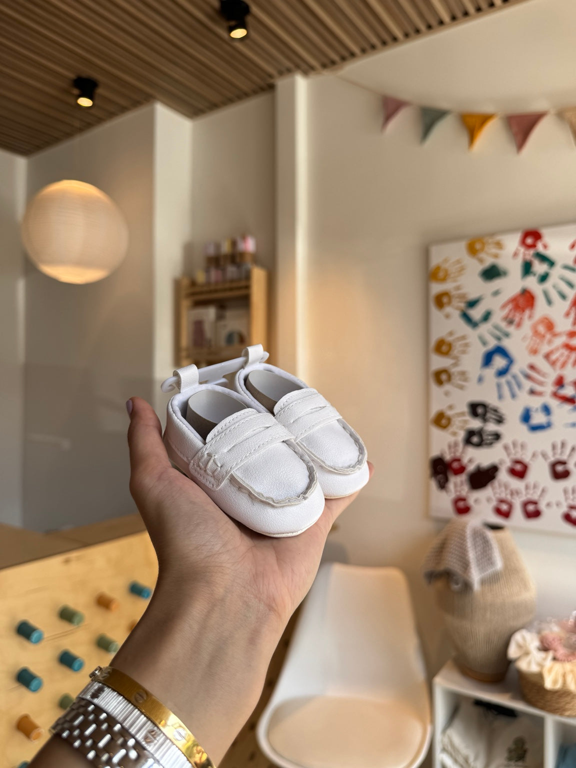 BabyBoy White Shoes (2 Straps)