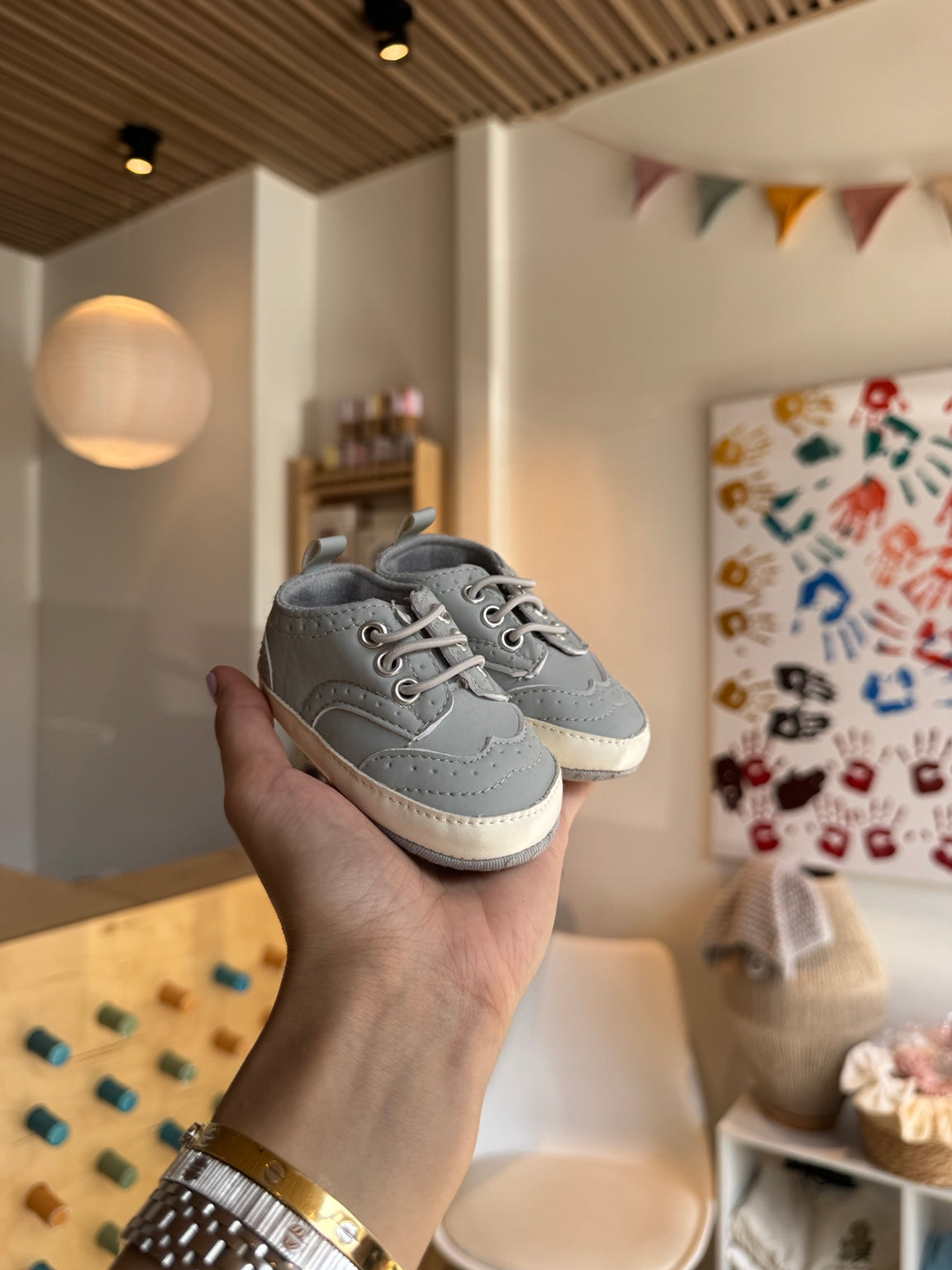 BabyBoy White Shoes