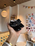 BabyGirl Black Bow Shoes