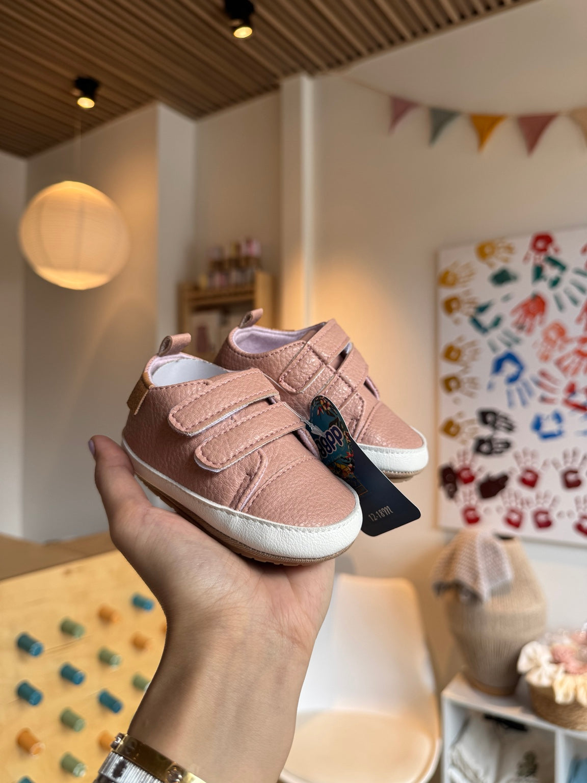 BabyGirl Dusty Pink Shoes