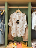 Boy 2pcs Havane Pant/White Shirt