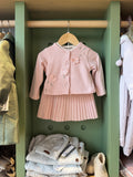 Girl 3pcs Pink Butterfly Skirt Set